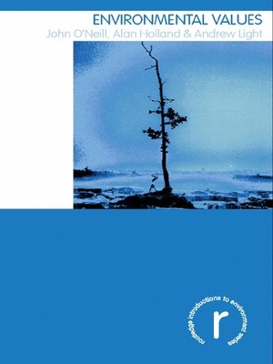 cover image of Environmental Values